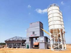 方圓HZS90D攪拌站助力摩洛哥機(jī)場建設(shè)！