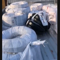 發(fā)往武漢的起重機(jī)配套電纜以裝車，感謝信任！--豪達(dá)電纜！