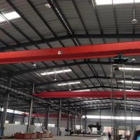 杭州起重機(jī)--湖州市德清縣LDA型電動單梁起重機(jī)完工